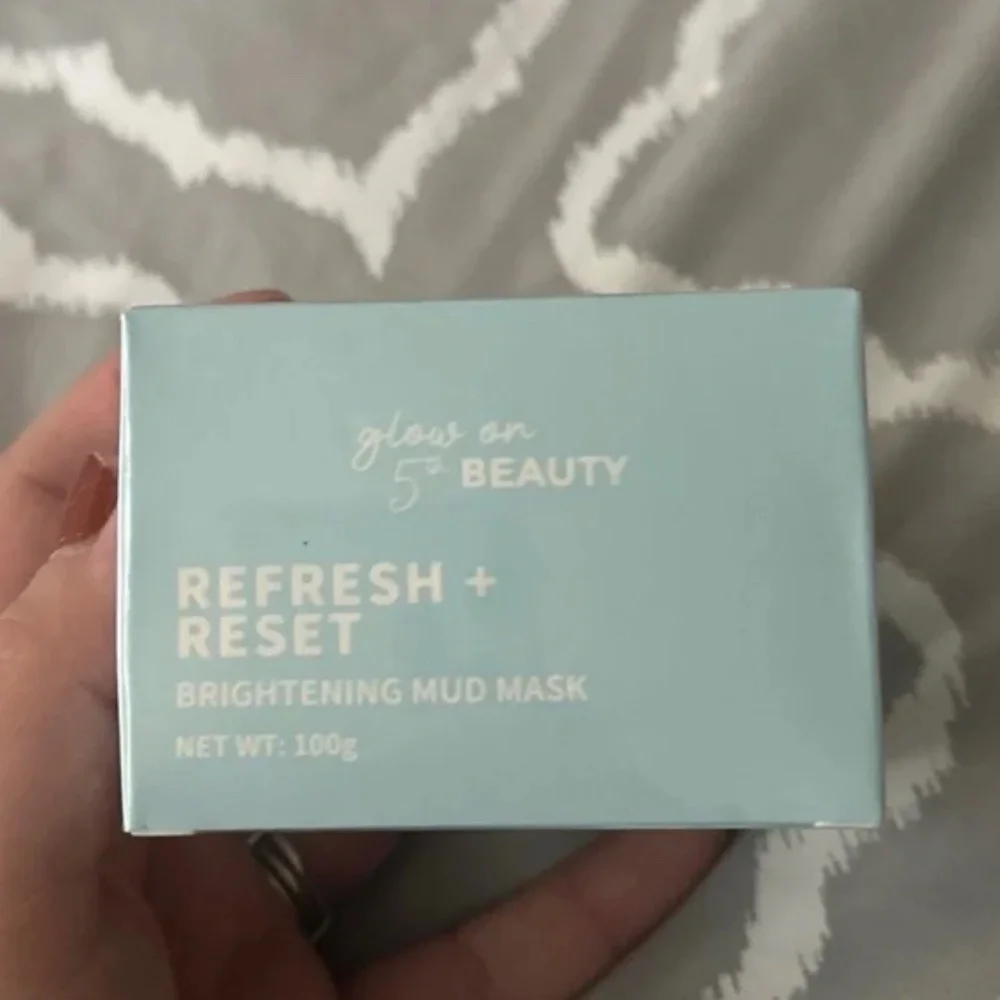 Glow on 5th Beauty Refresh and Reset Brightening Mud Mask Full Size 100 gram NEW